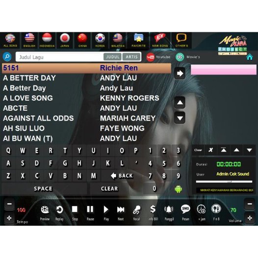 Software karaoke Usaha Versi Home Bisnis VERSI Stand alone