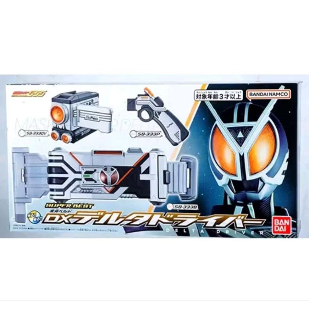 DX SUPER BEST HENSHIN BELT DX DELTA DRIVER 01720 (ORIGINAL BANDAI)