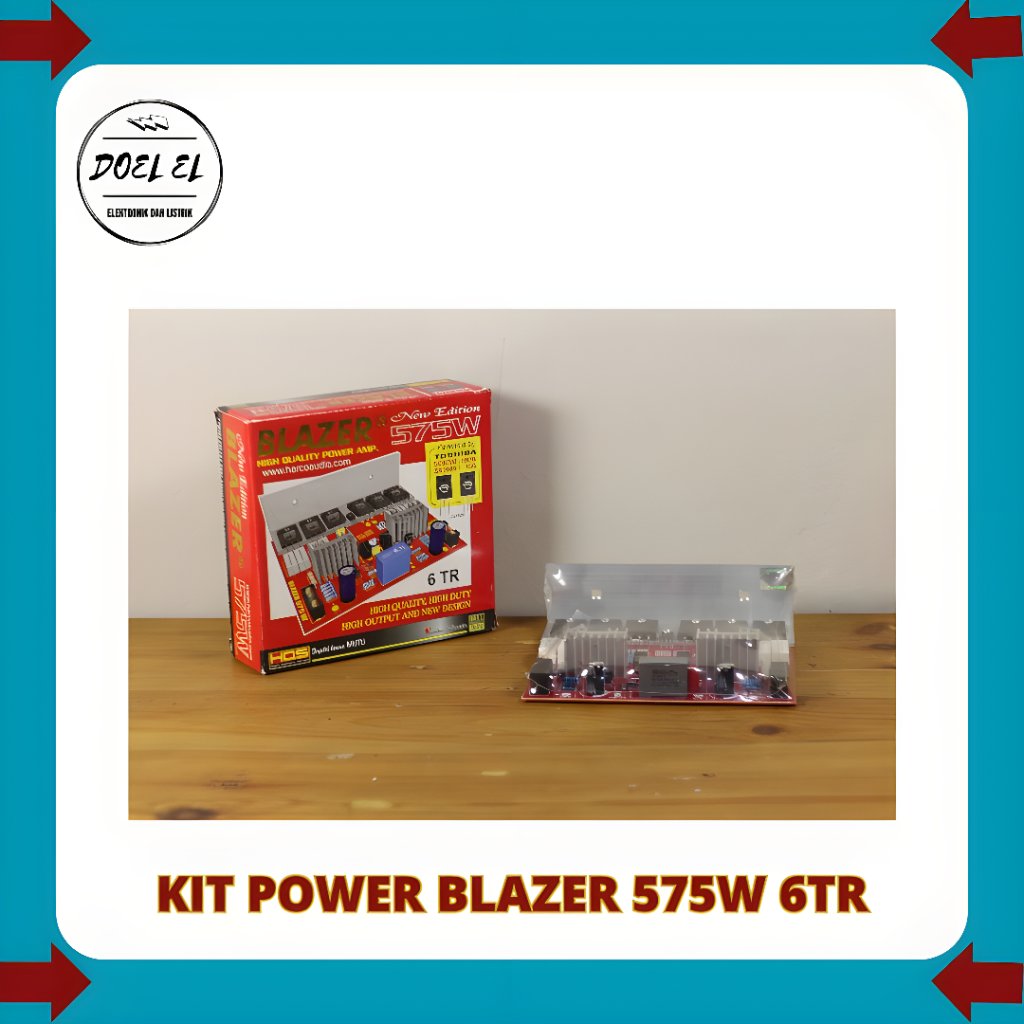 KIT POWER AMPLIFIER BLAZER 575 WATT MONO PLUS FINAL | BELL BGR ORI