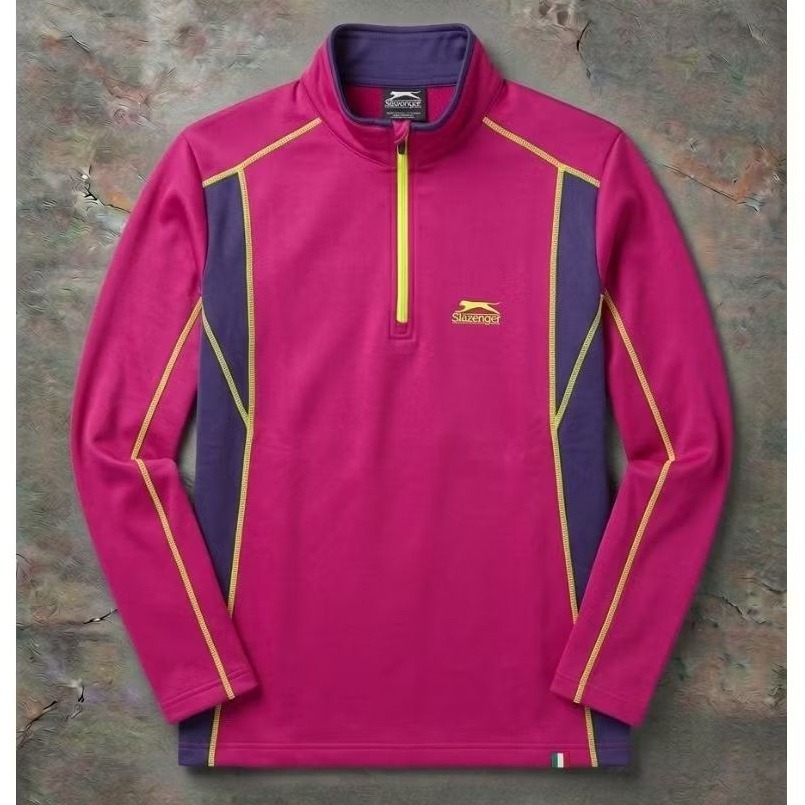 BASELAYER TEBAL || SLAZENGER || BAJU GUNUNG || BAJU OUTDOOR || BAJU BRANDED SECOND