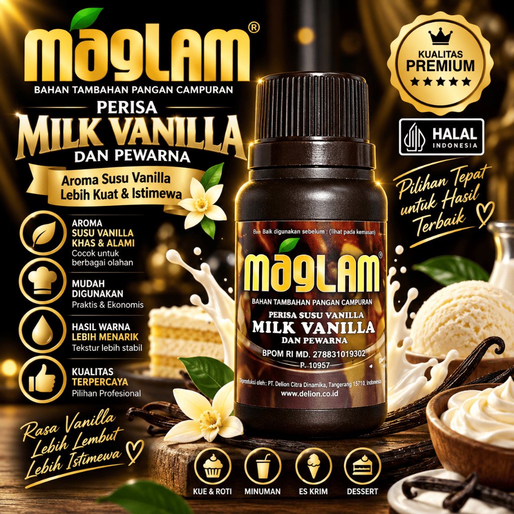 Pasta Milk Vanilla Maglam / Pasta Vanilla Susu Maglam - 100 ML