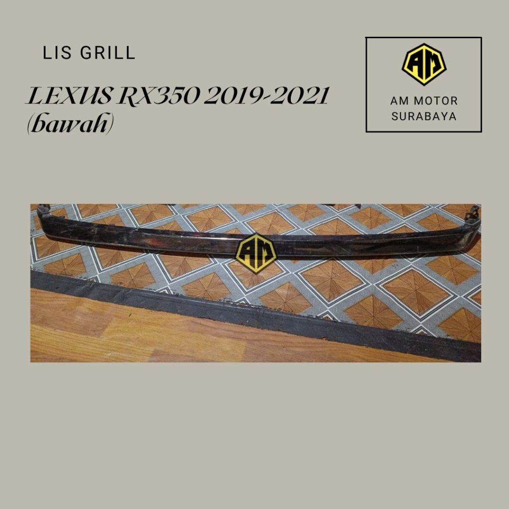 LIS GRILL LEXUS RX350 2019-2021 (bawah)