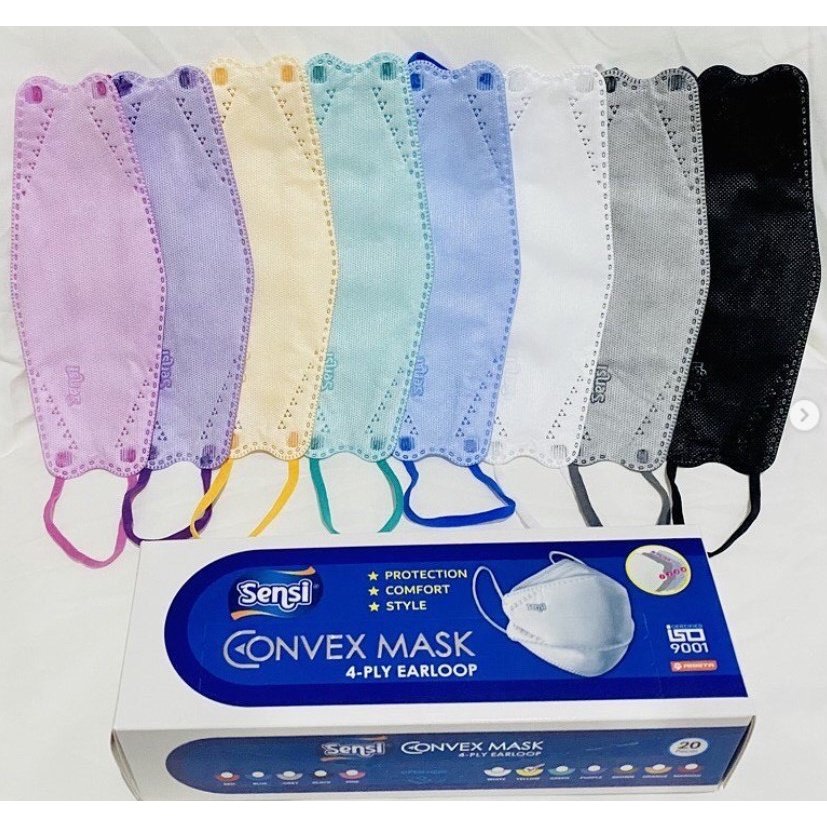 Sensi Convex Mask 4Ply Earloop Masker Duckbill / KF94 ORIGINAL