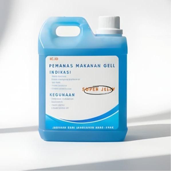 Sterno Gel (Jelly) Biru 1Kg Refill - sterno refill 1 Liter