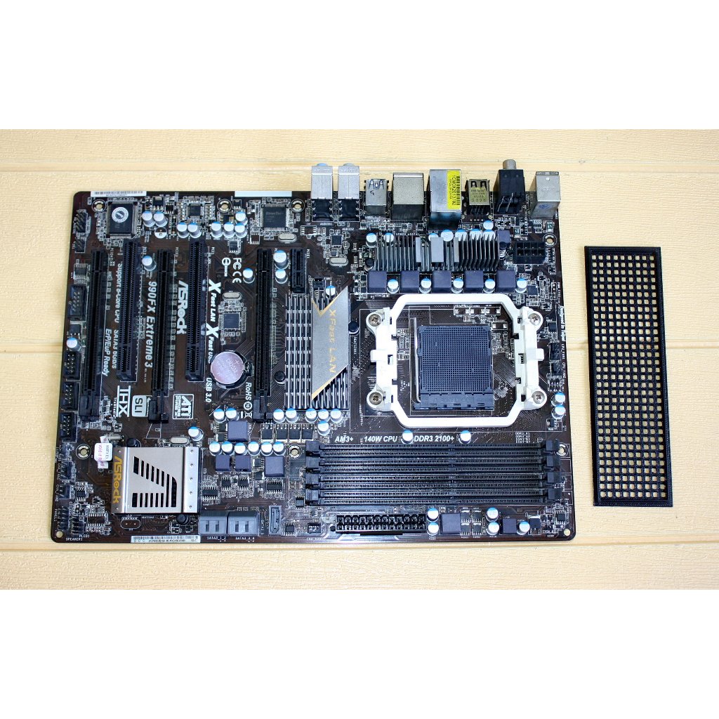MOBO GAMING AMD 990FX AM3+ ASROCK 990FX EXTREME 3 SERI TERTINGGI AM3+ SUPPORT ALL PROC AMD FX X6 THU