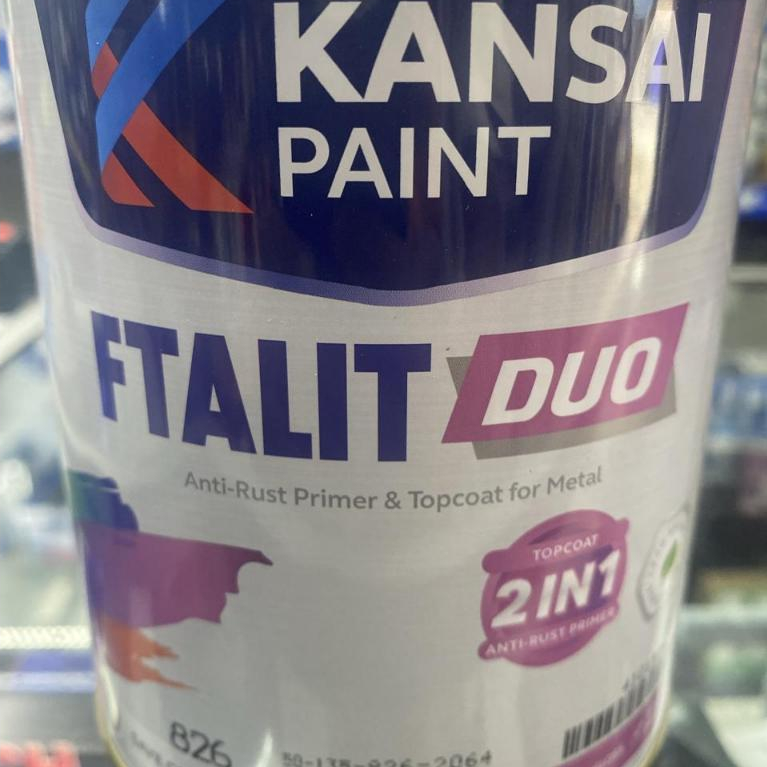 Cat Kayu dan Besi + Anti Karat | Kansai Ftalit Duo