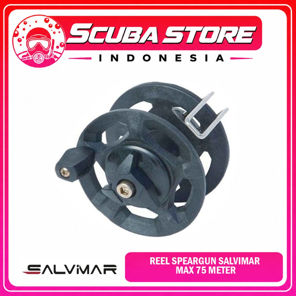 Reel Speargun Salvimar Max 75 Panah Ikan Selam Gulungan Tali Spearfishing Spearo