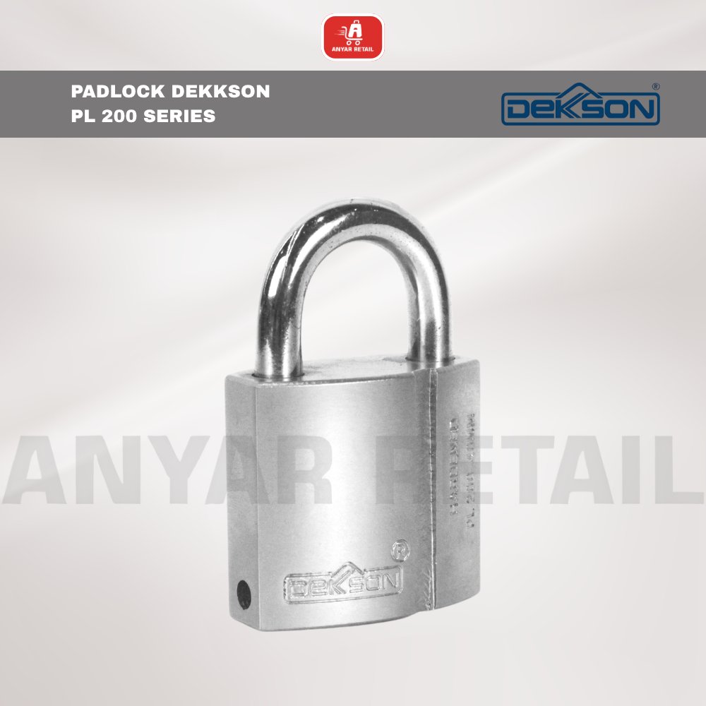 Gembok Padlock Dekkson PL 200 Series