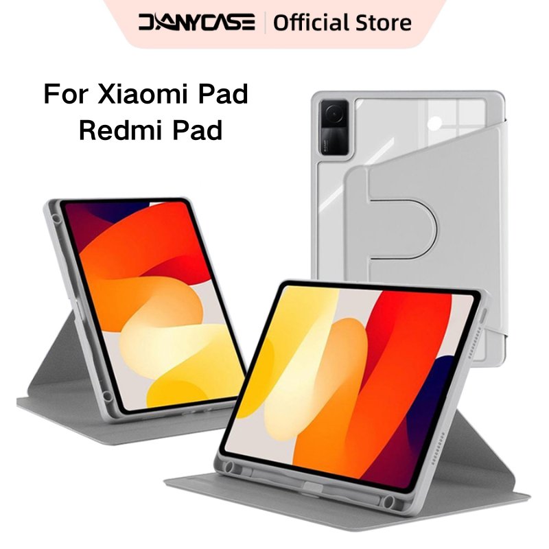 DANYCASE Leather Casing 360 Rotating For Xiaomi Redmi Pad SE 11“Redmi PAD 2 /2025 Redmi Pad 2 PRO/Xi
