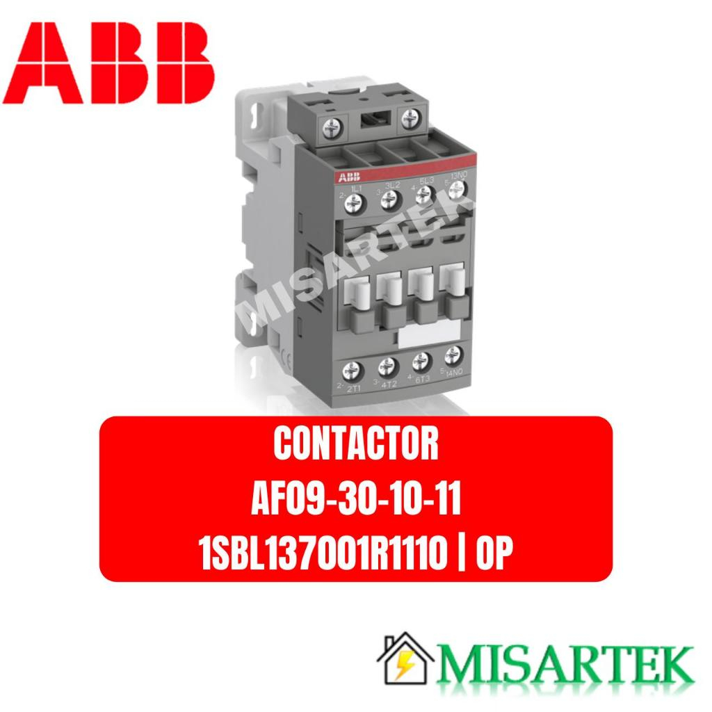 Contactor ABB AF09-30-10-11 24-60V 50Hz/20-60VDC 60Hz 1SBL137001R1110