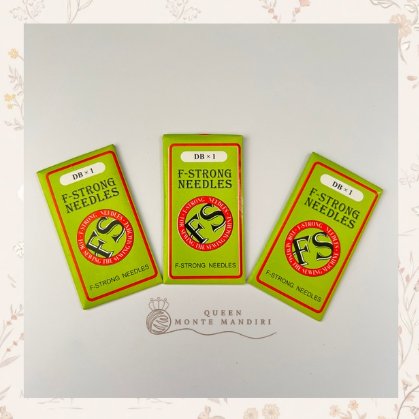 JARUM MESIN JAHIT F STRONG | JARUM MESIN JAHIT FS | JARUM MESIN JAHIT HIGHSPEED (PER PACK)