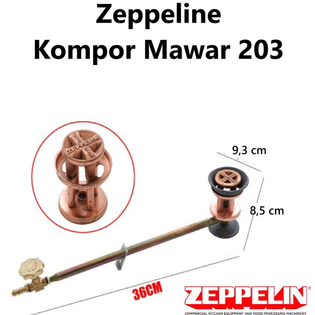 Zeppelin Kompor Mawar 203