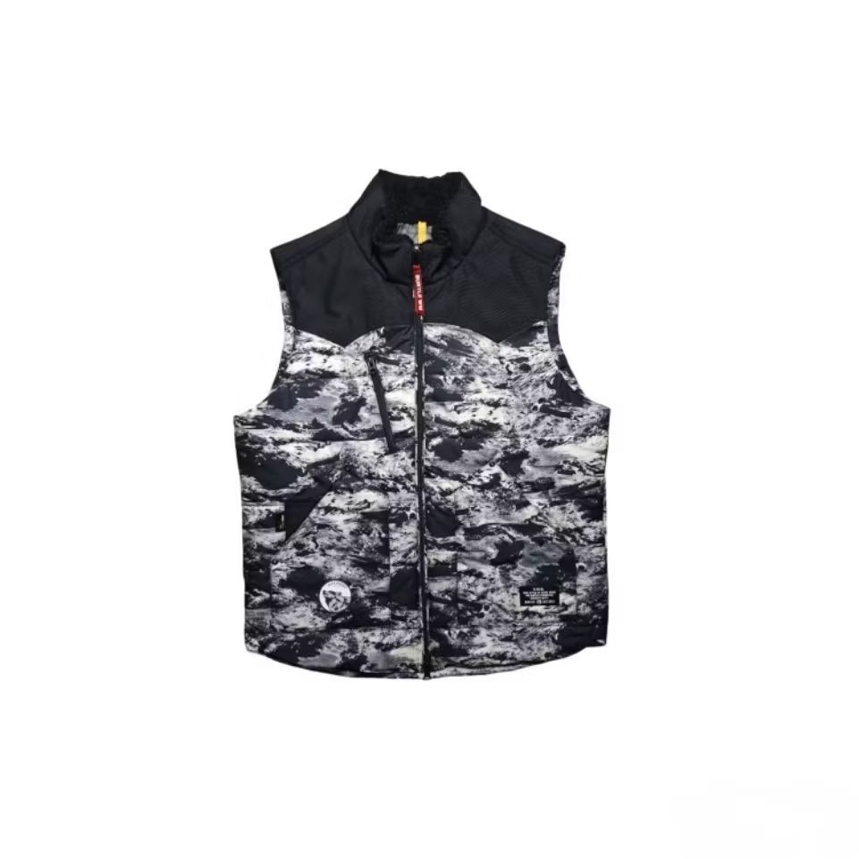 Vest Puffer Burtle Camo | Rompi Bulang | Vest Bulu Angsa