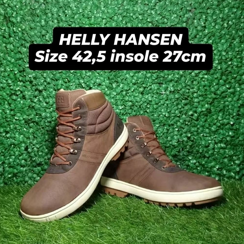Sepatu Boots Helly Hansen Sepatu Casual Bikers Motoran Touring Kerja Traveling