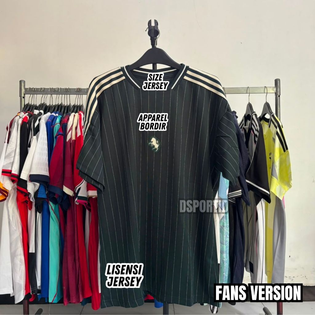 Fans Version Jersey Juventus Terace Icon Army 2025 2026 Baju Bola Dsport