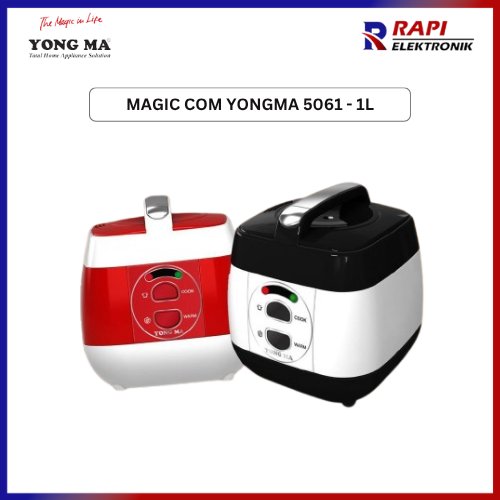 MAGIC COM YONG MA SMC 5061 / YONGMA 1 Liter (GARANSI RESMI)