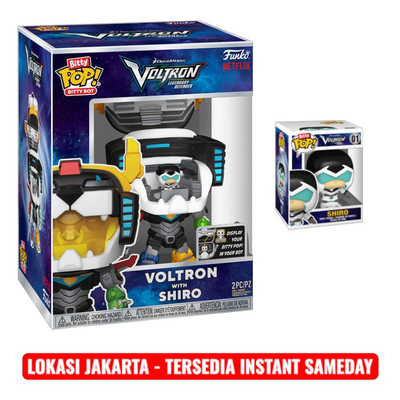 Funko Bitty Pop Bitty Bot Voltron with Shiro