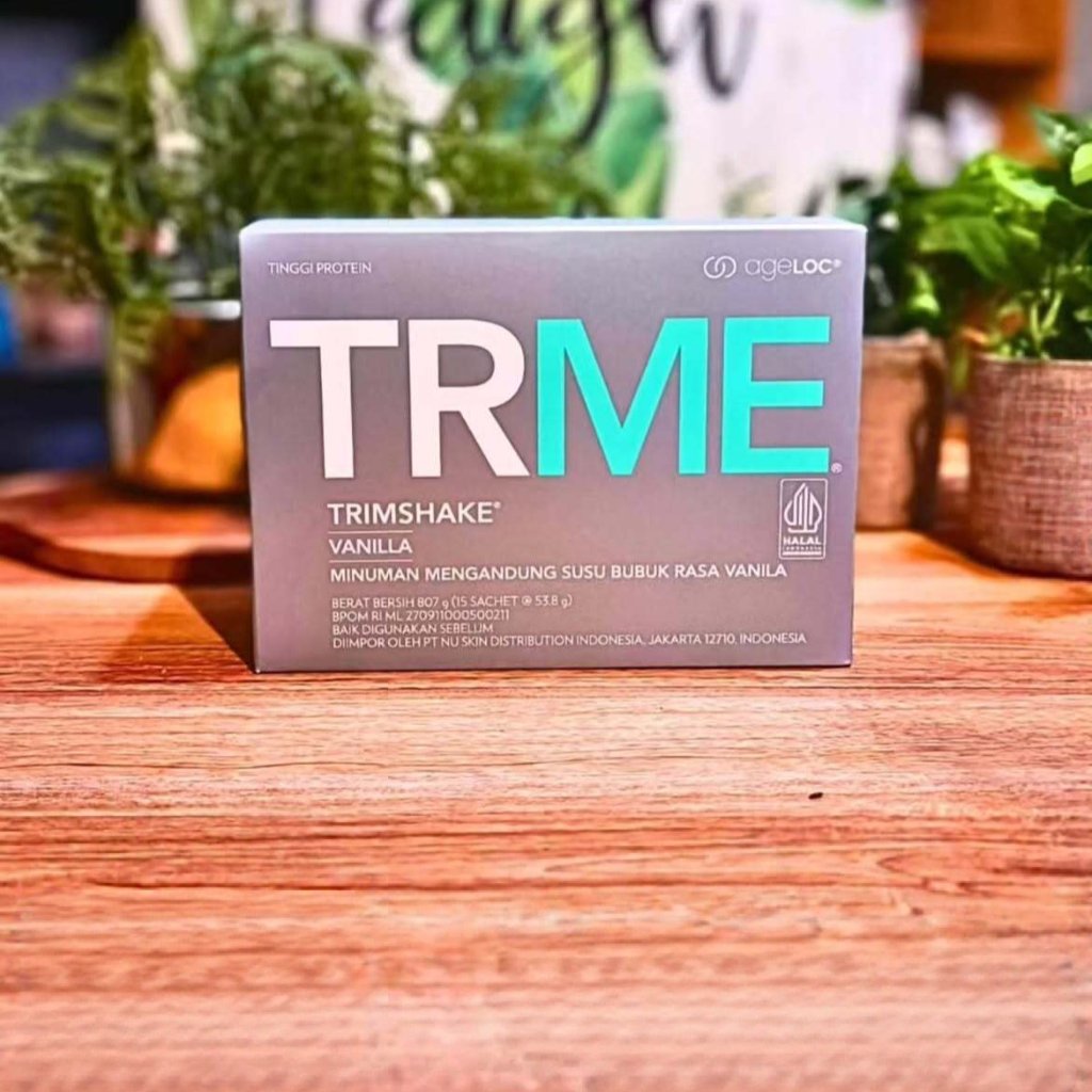 [TRME Store] Nu Skin ageLOC TRME Susu Diet TrimShake 15 & 30 sachet NEW Packaging & Name TR-90 ED 07