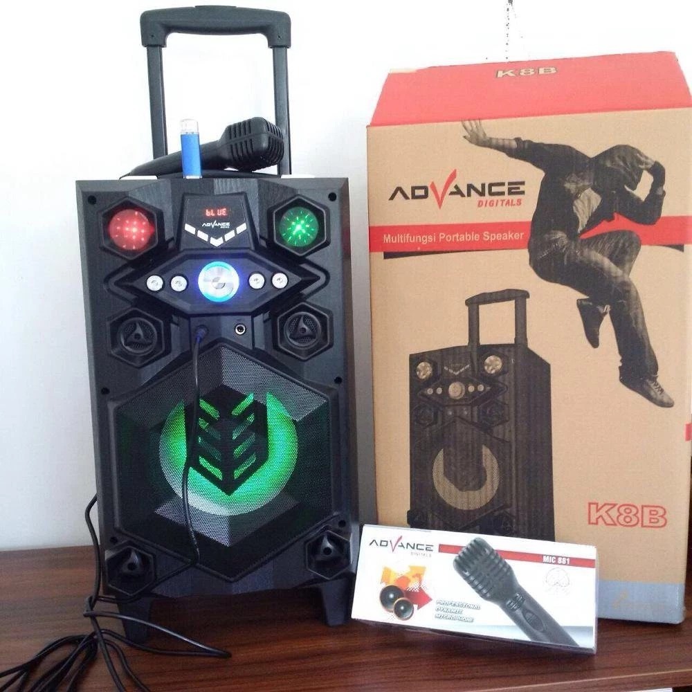 Speaker Advance Portable multifungsi K-8B