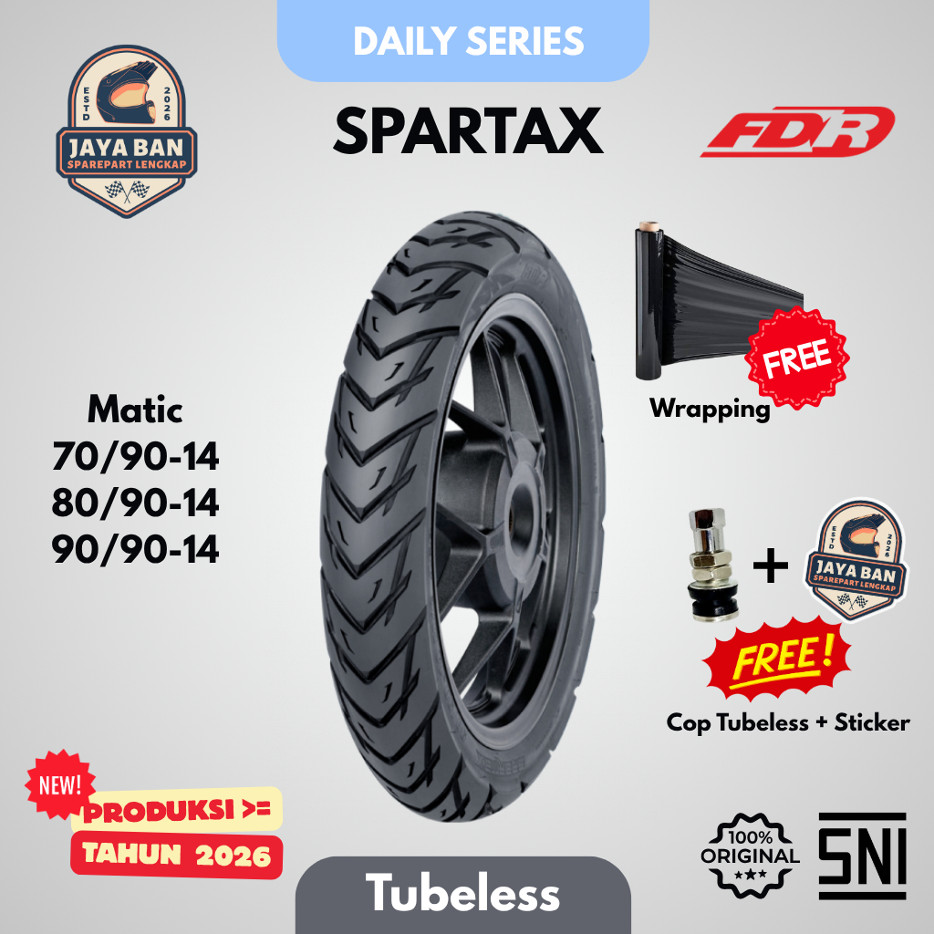 [ORI] Ban FDR Spartax Ring 14 (Tubeless)