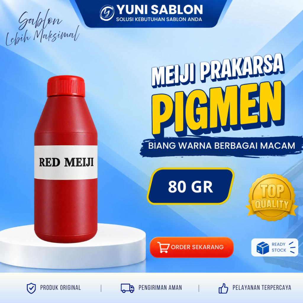 Pigmen Warna 80 Gr Water Based | Cat | Biang warna | Pigmen Sablon
