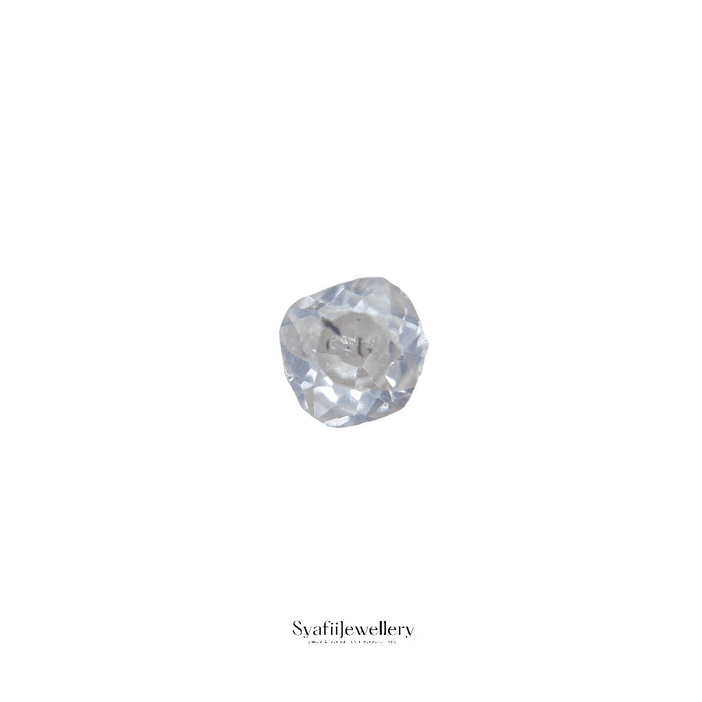 Natural Berlian Banjar 3.9mm 0.23ct