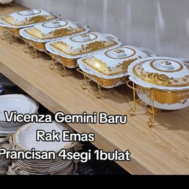 Set Prasmanan Vicenza Gemini isi 4