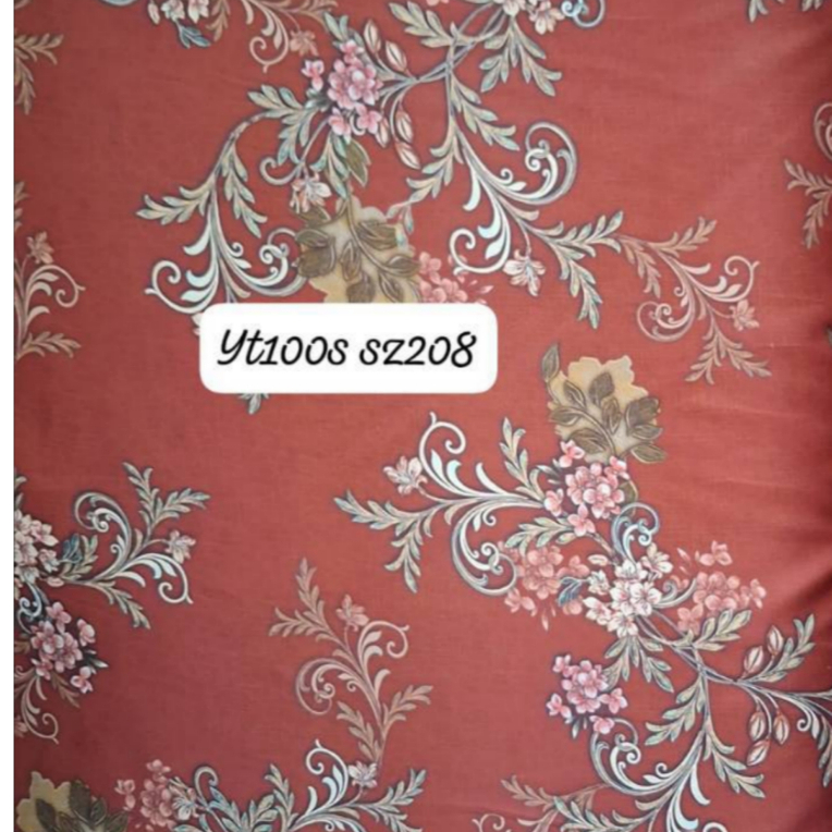 Jual Kain Sutra Tencel 100s Bamboo Organic Meteran Motif