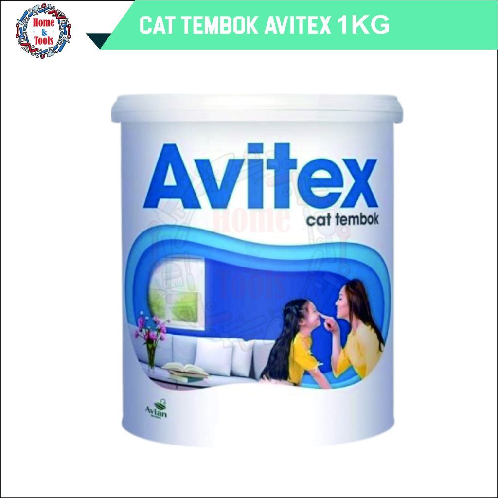 Cat Avitex 1kg / Cat Tembok Avitex / Cat Tembok Berkualitas Daya Tutup Bagus