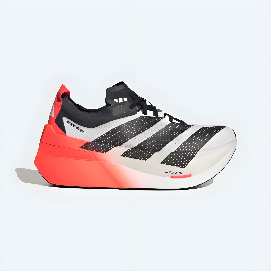 adidas ADIZERO DROPSET ELITE TRAINER Cloud White / Solar Red / Core Black LA6218