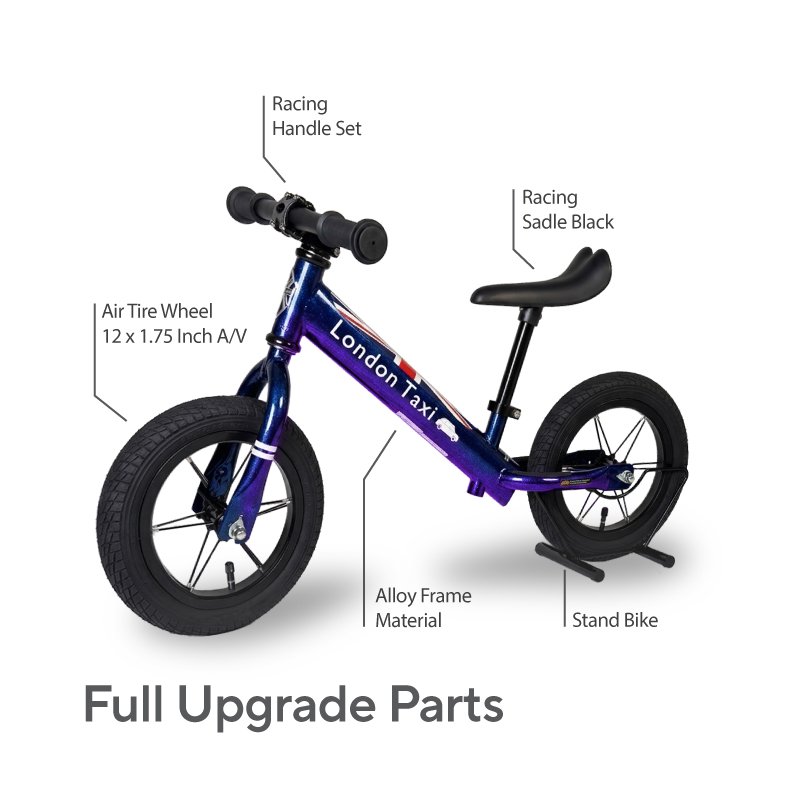 Sepeda Anak London Taxi Balance Bike Upgrade - Sparepart