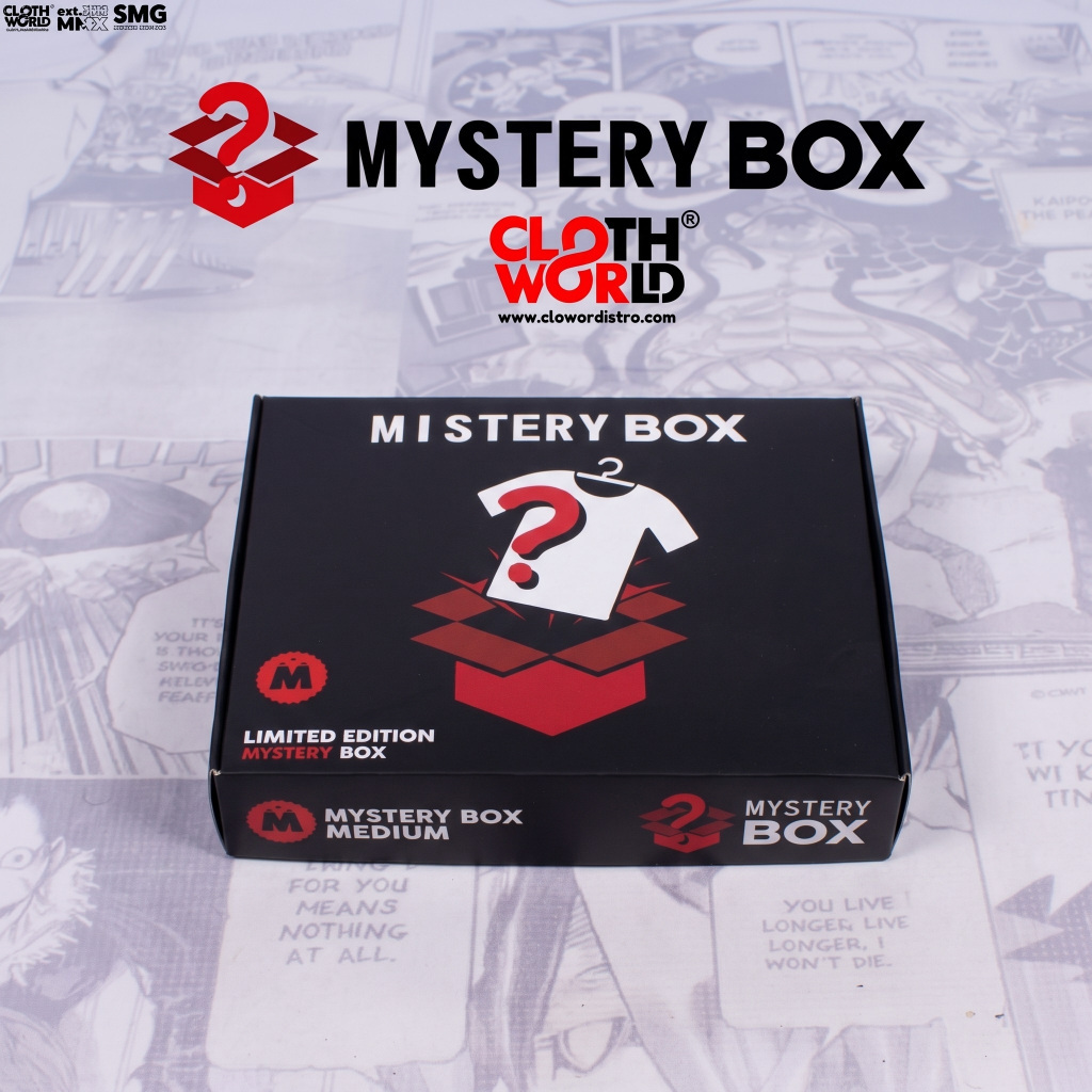 Mystery Box Kaos T-Shirt Clowor