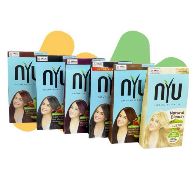 NYU HAIR COLOUR / PEWARNA RAMBUT NYU