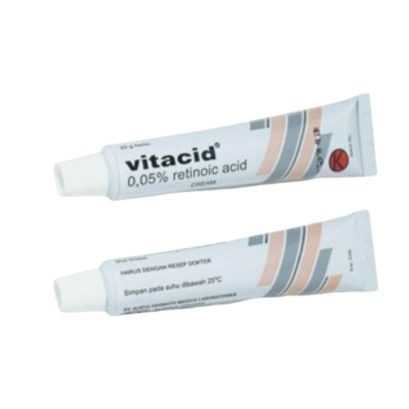 VITACID 0.05% CREAM TUBE 20GR