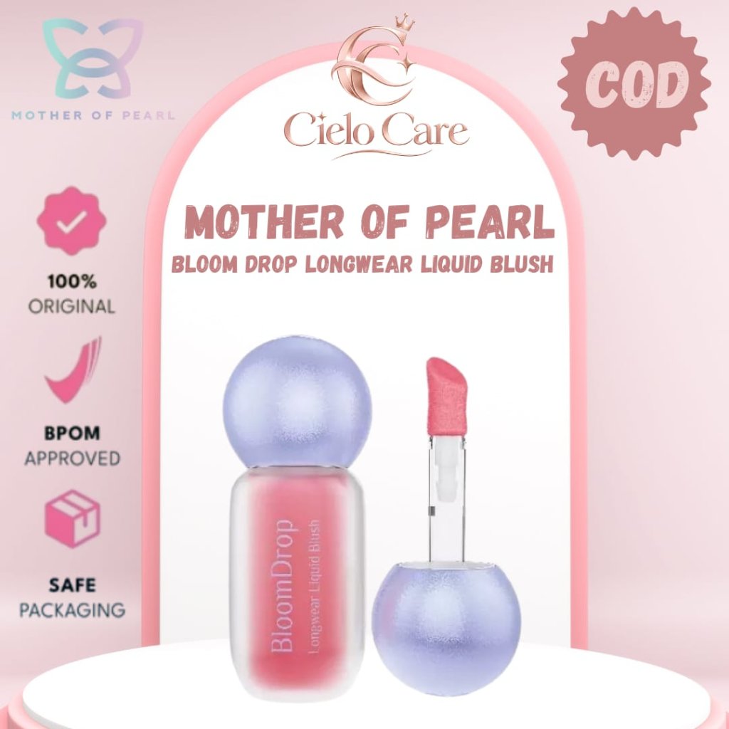 Cielo Care - Mother of Pearl BloomDrop Longwear Liquid Blush - kosmetik wajah