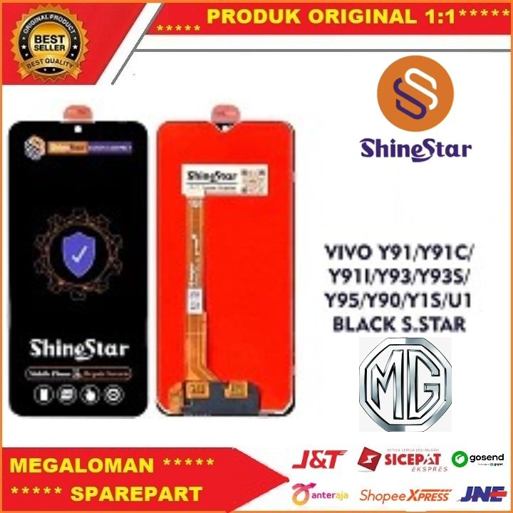 shinestar lcd ts original vivo y91 y91i y91c y93c y93 y95