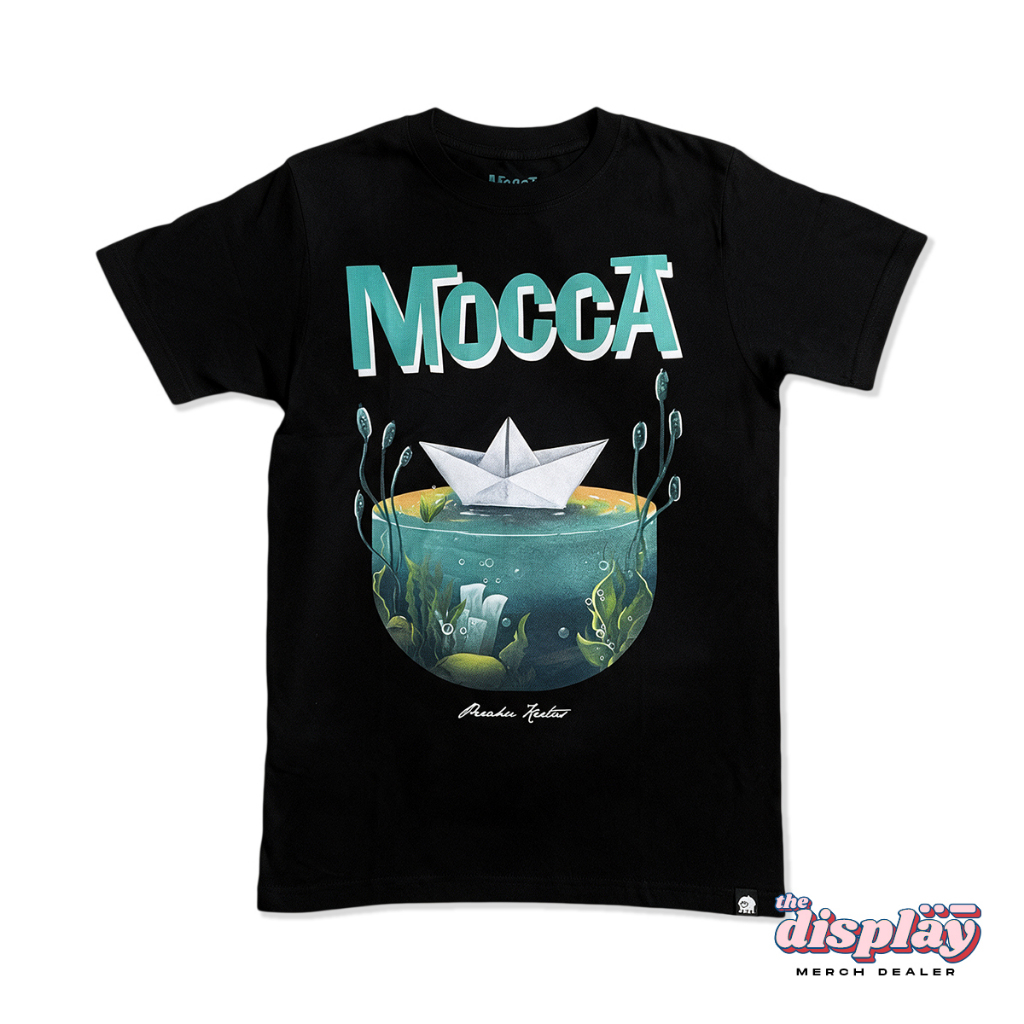[Official Merch Band] Mocca Perahu Kertas Short Sleeve T-Shirt