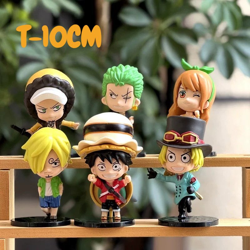 Figure Anime Onepiece Movie Stampede Luffy Zoro Set of 6Pcs