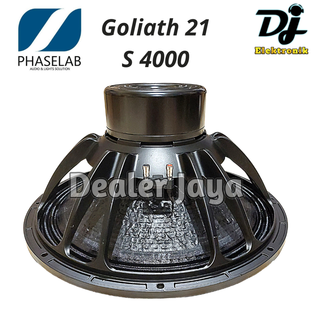 Speaker Komponen Phaselab / Phase Lab DR Audio GOLIATH 21 S4000 / GOLIATH21 S4000 / GOLIATH 21 S 400