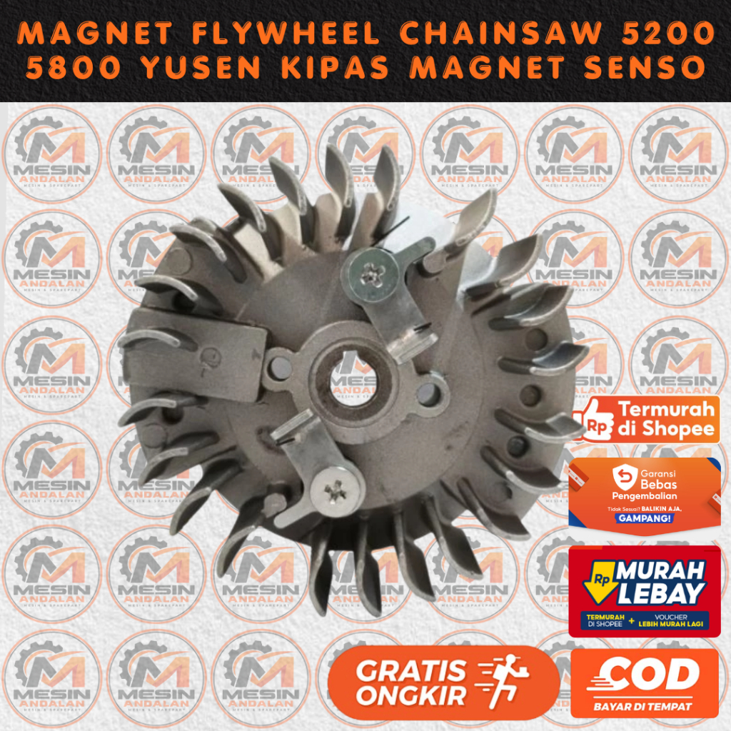 Magnet Flywheel Chainsaw 5200 5800 Yusen Kipas Magnet Senso