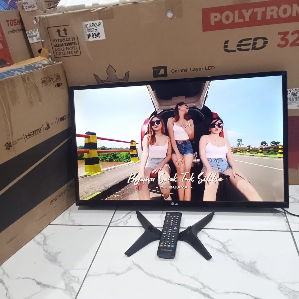 ANALOG TV LED 32INC LG, WAJIB PAKAI STB. SIAP PAKAI, KONDISI NORMAL BEKAS MASIH SEGEL 467A6A