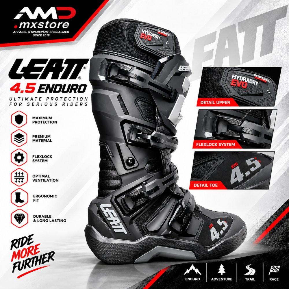 Sepatu Leatt LD 4.5 HydraDri EVO Enduro