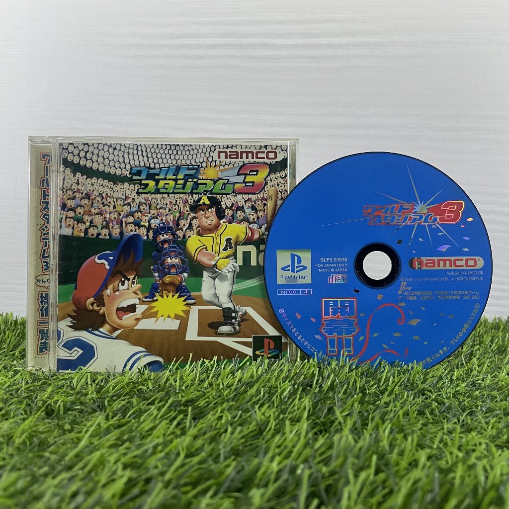PlayStation PS1 - World Stadium 3 NTSC-J (Bahasa Jepang)