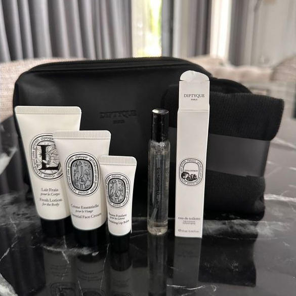 Diptyque Qatar Philosykos Pouch Black Set B