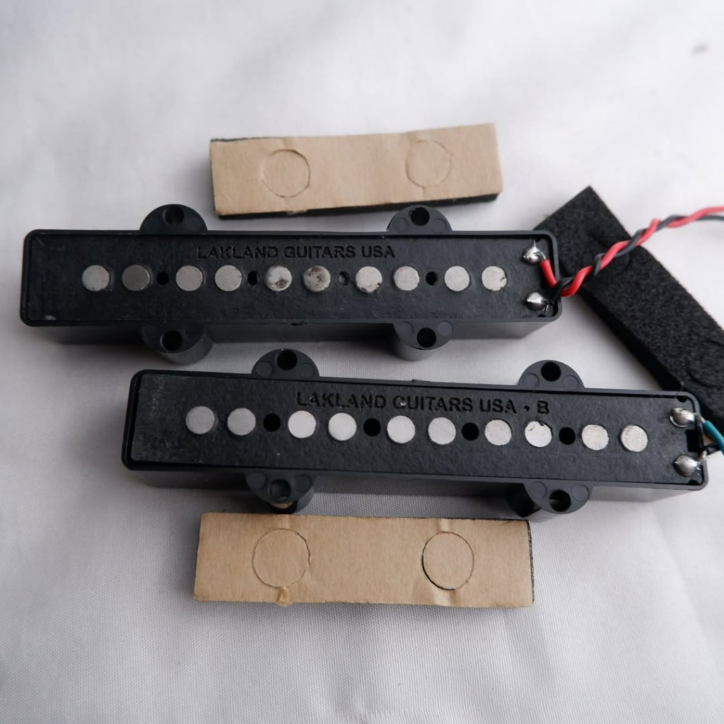 NOS Lakland USA LH J5 Single Coil Bass Pickup Set 5 String Era Bartolini / Lindy Fralin n bartolini 