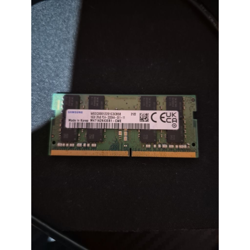 RAM Samsung 16GB DDR4 3200MHz Laptop