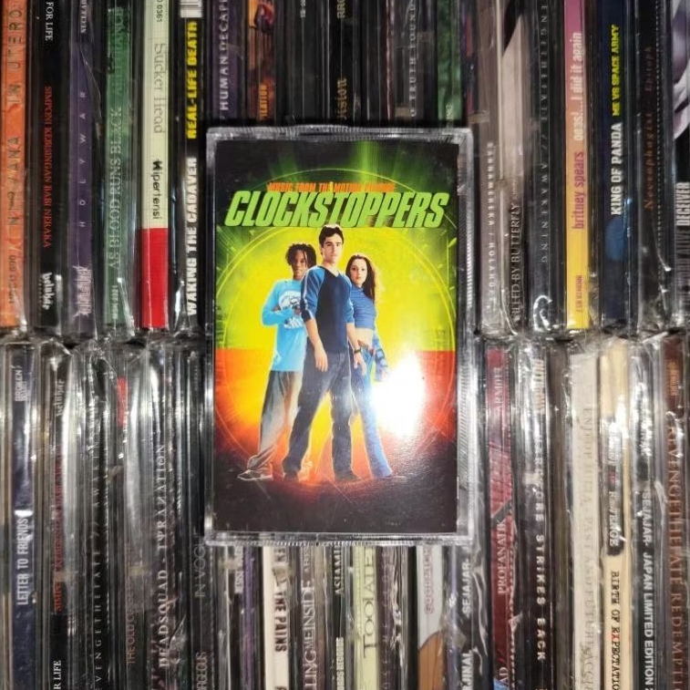 Kaset Soundtrack Clockstoppers - Blink 182, New  Found Glory, Smash mouth, Simple Plan