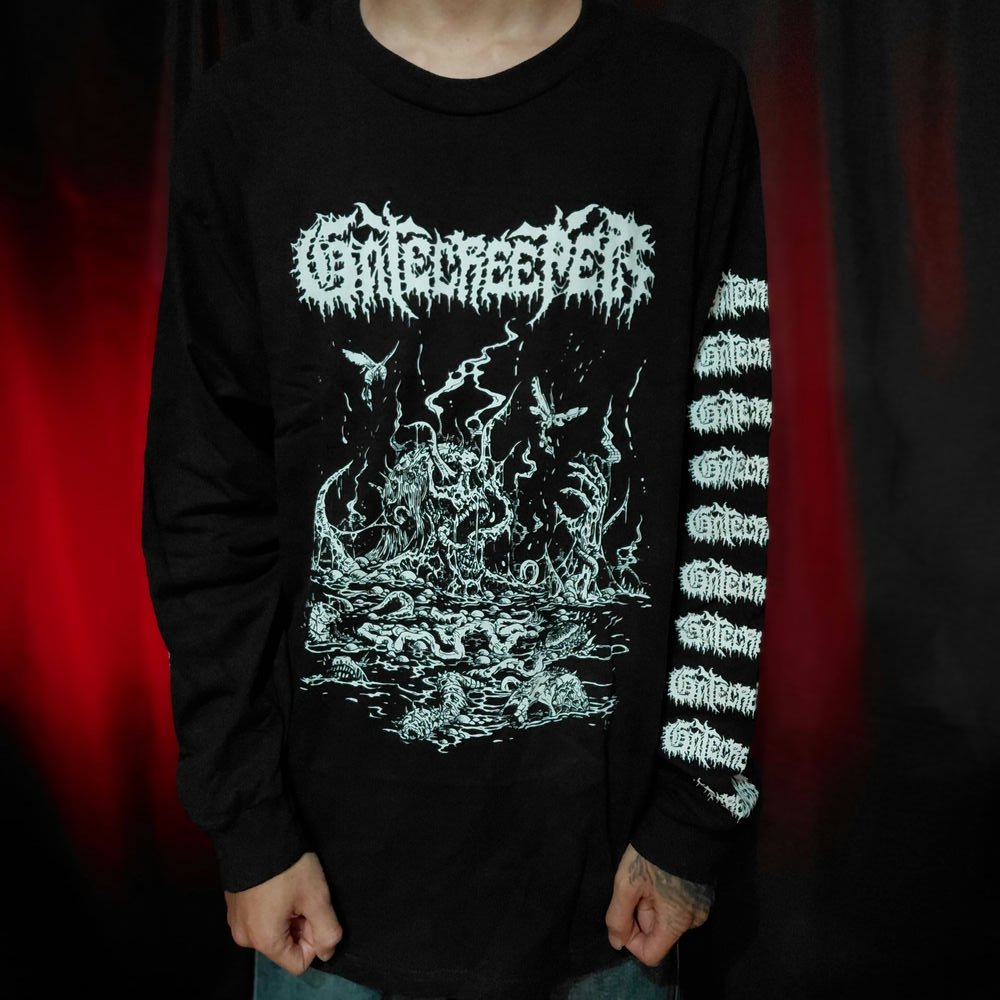 Kaos / Longsleeve Band Official GATECREEPER - DESERTED