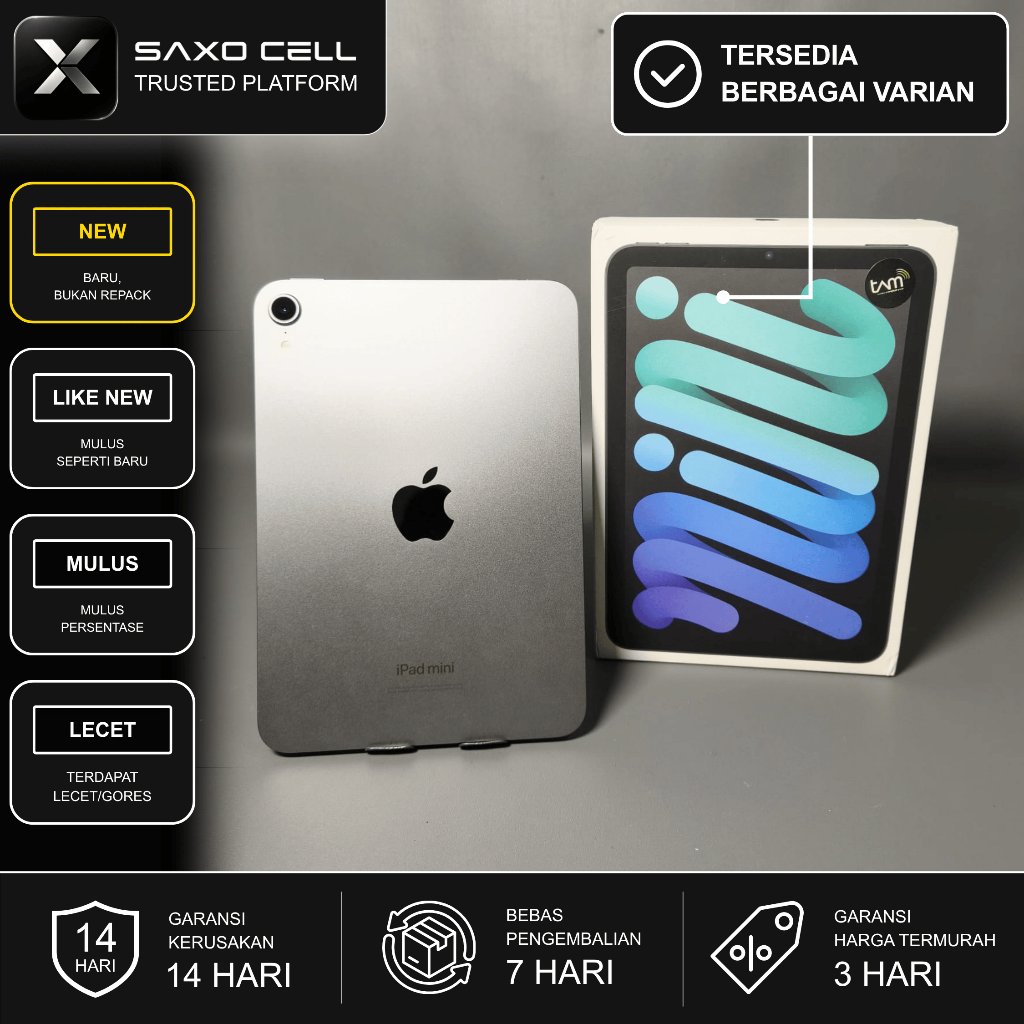 iPad Mini 7 128GB Ibox New & Second