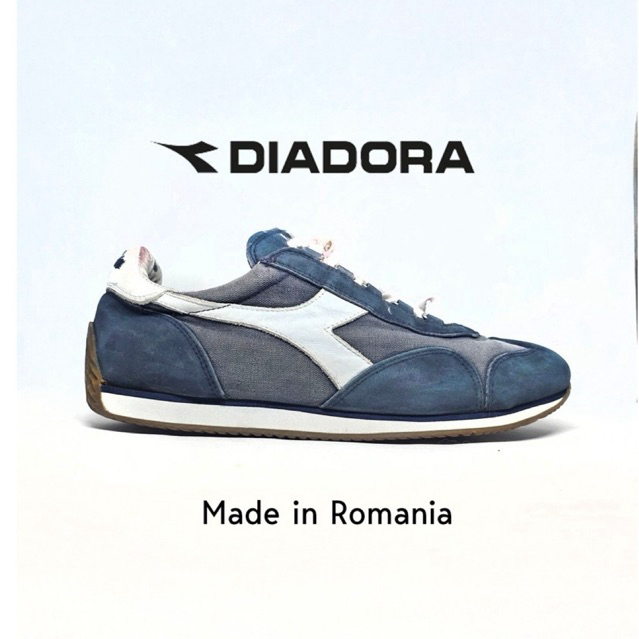 Size 42 | DIADORA Made Rumania Heritage sepatu Sneaker Kasual